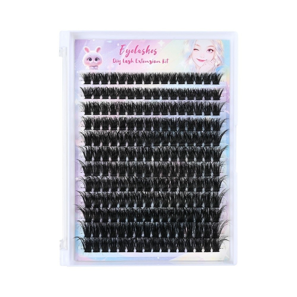 Eyelash Extension Natural Look - Naturalne rzęsy na pasku, zestaw do