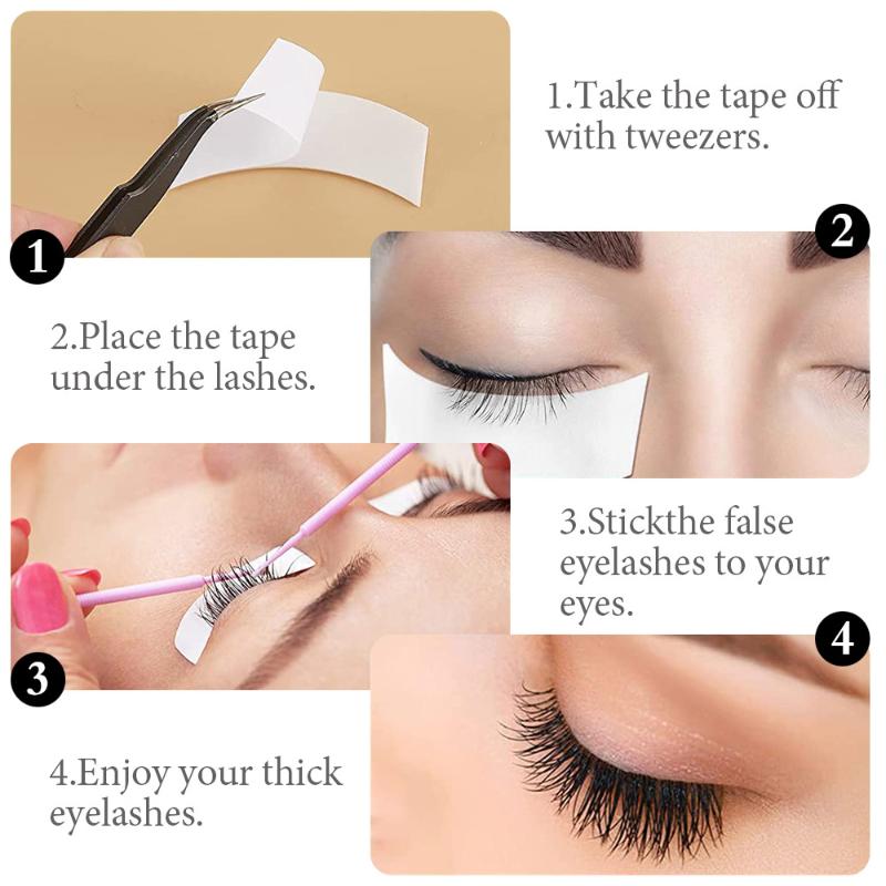 Niedrażniące piankowe taśmy po – Eyelash Extension Eye Irritation recenzja i cena