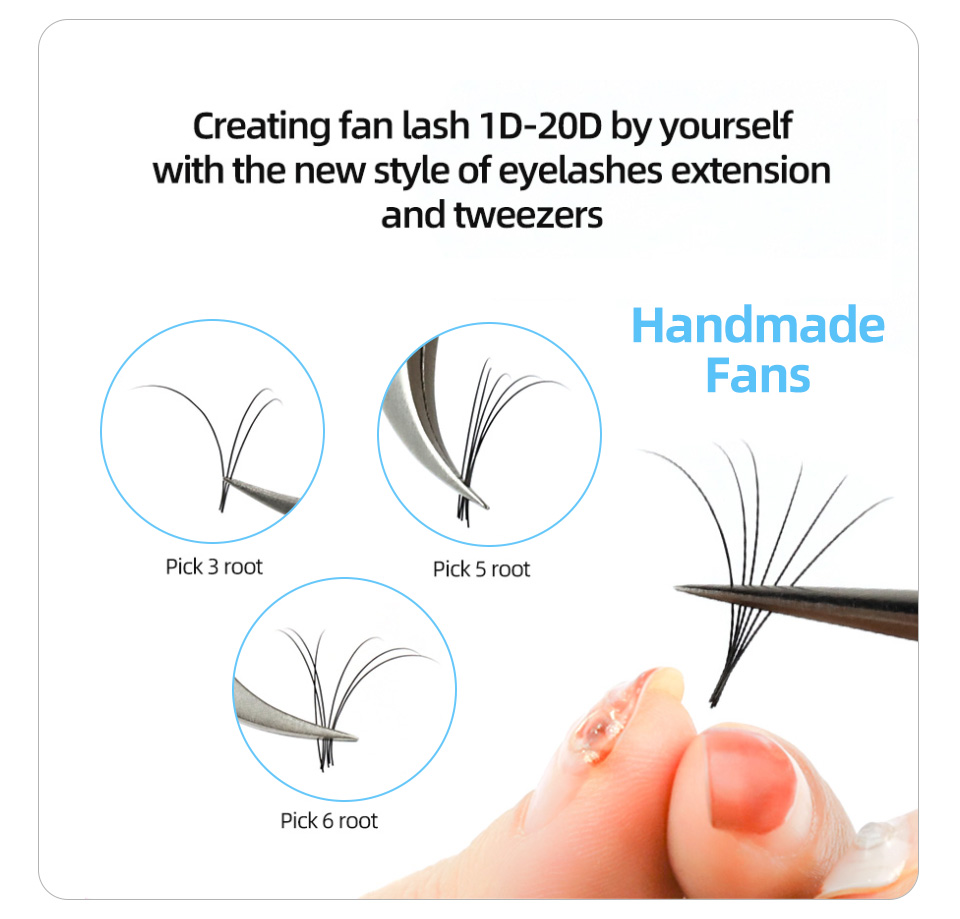 AGUUD 16 rzędów długie 16-20mm – Eyelash Extension Russian recenzja i cena