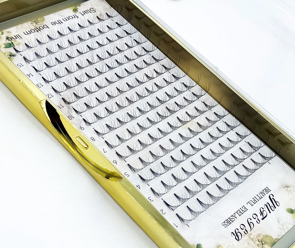 HBZGTLAD 16 linii gotowych wac – Eyelash Extension Russian recenzja i cena